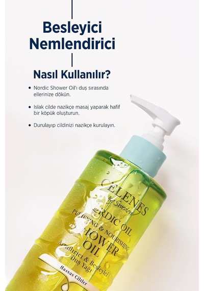 Nordic Oil Duş Yağı Hassas Ciltler İçin Besleyici Ve Nemlendirici Diğer