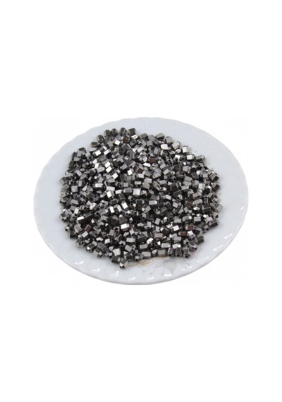 5x4 Mm Metalik Gri Plastik Boncuk 30 Gr 640 Adet