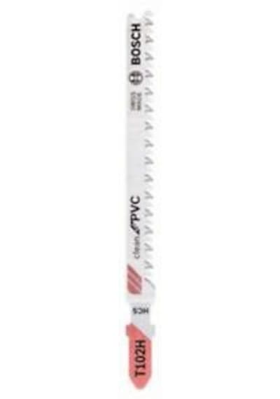 Bosch T 102 H Clean For PVC Dekupaj Testeresi Bıçağı 5'Li - 2608667446
