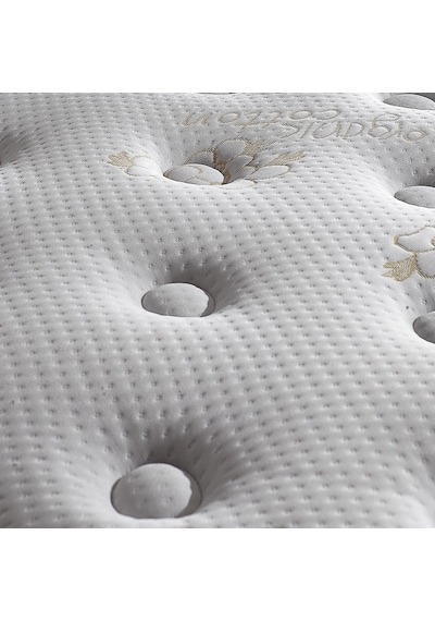 Nironyatak Organic Cotton Yatak 130X200 Tek Kişilik Doğal Pamuk Kumaşlı Ekst