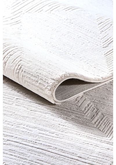 Perla 4032 Gri Uzun Ömürlü Yumuşak Polyester Halı Gri