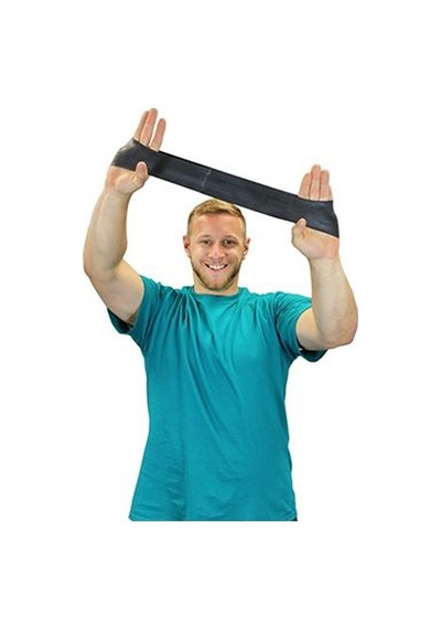 CanDo® Egzersiz Bandı Exercise Band Loop 76cm Siyah X-Sert 10-525