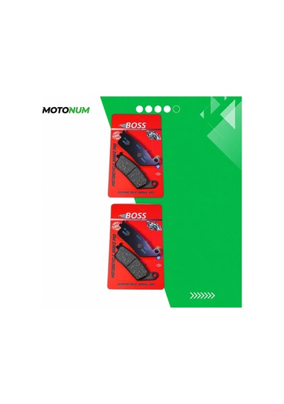 Kymco Xciting 250 İ Ön Ve Arka Fren Balata Takımı Yarı Sinterli Mtn2827