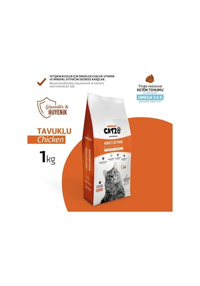 Tr Premium Tavuklu Yetişkin Kedi Maması 1 Kg
