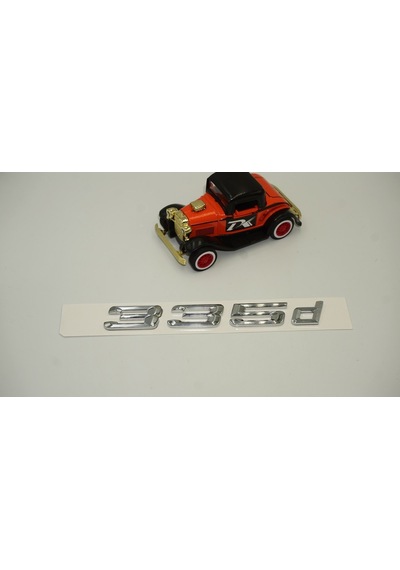 Bmw 335D Bagaj Krom Metal 3M 3D Yazı Logo (528112324)
