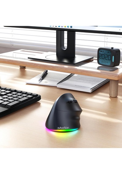 Ergonomik Fare, Kablosuz Dikey Fare Rgb Arkadan Aydınlatmalı Şarj Edilebilir Fare, Bluetooth 5.2 + 3.0 Ve Usb-a Usb-c Adaptörlü 4 Ayarlanabilir Dpı, Mac/windows/andriod/pc/tablet/iPad Uyumlu İçin Diğer Ergonomik Fare, Kablosuz Dikey Fare Rgb Arkadan Aydınlatmalı Şarj Edilebilir Fare, Bluetooth 5.2 + 3.0 Ve Usb-a Usb-c Adaptörlü 4 Ayarlanabilir Dpı, Mac/windows/andriod/pc/tablet/iPad Uyumlu İçin Diğer