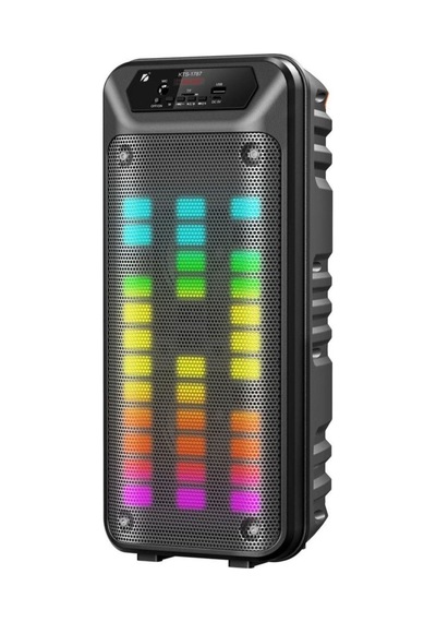 Dev Party Speaker Şarjlı Bluetooth Hoparlör Rgb Işıklı Kablosuz Taşınabilir Hoparlör