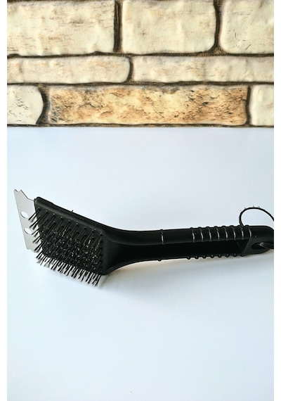 Barbekü -mangal Temizleyici -mangal Fırçası- Kazıyıcı- 23 Cm