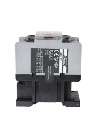 Himel 12A 1NO 1NC 220V AC 50Hz 5,5kW Güç Kontaktörü