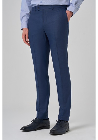 Morven Erkek Lacivert Klasik Slim Fit Dar Kesim Pantolon 26mc003006200 Lacivert