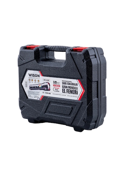 Wison Ws-1150 Uzun Menzilli 60 Watt 5500 Lümen Profesyonel Güçlü El Feneri Çok Renkli