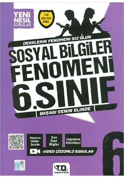 6.Sınıf Sosyal Bilgiler Fenomeni Soru Bankası Tandem Yayınları