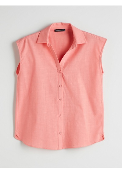 Lcwaıkıkı Classic Pembe Regular Fit Kadın Gömlek