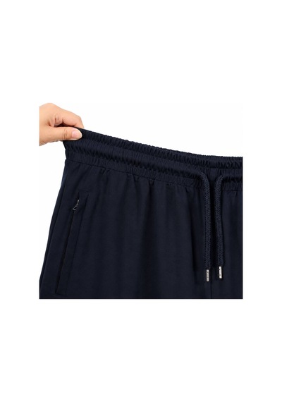 H&c Coolboy Erkek Büyük Beden Battal Şort Fermuarlı Cepli Esnek Günlük Spor Şort 2xl-6xl Lacivert