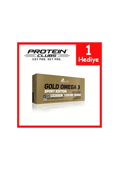 Olimp Gold Omega 3 Sport Edition 120 Kapsül 12. L-Carnitine-Sürat
