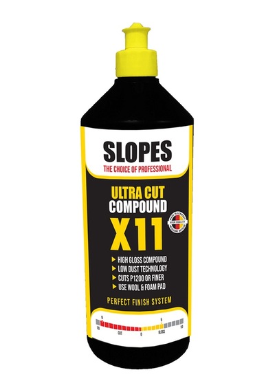 Slopes X11 Agresif Çizik Çıkarıcı Pasta 1lt