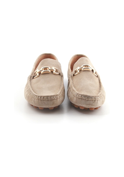 Biscuit Süet Oxford Klasik Erkek Tz-13804 John May Bisküit Süet Açık Kahverengi