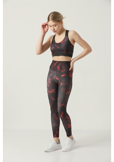 Missmaral Kadın Tayt Yüksek Bel Toparlayıcı Siyah Kırmızı Dijital Baskılı Rahat - Şık Model Slim Fit Siyah Kırmızı - 233040571 Siyah Kırmızı Missmaral Kadın Tayt Yüksek Bel Toparlayıcı Siyah Kırmızı Dijital Baskılı Rahat - Şık Model Slim Fit Siyah Kırmızı - 233040571 Siyah Kırmızı
