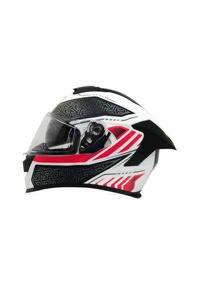My Helmets Mks001-wrb Yarış Spoiler Güneş Vizörlü Şeffaf Full Face Motosiklet Kaskı