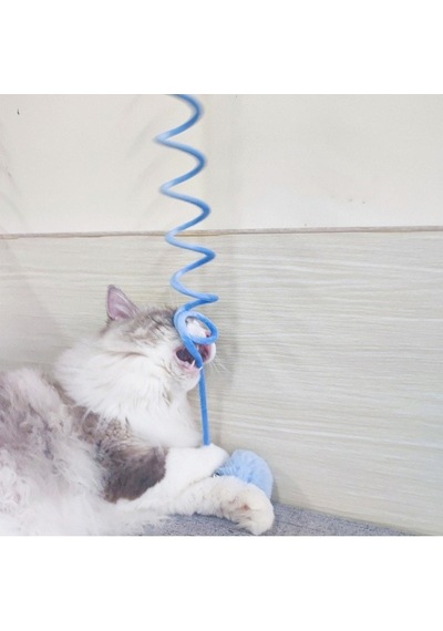 Elastik Yaylı Asılabilir Peluş Oyuncak Sarı