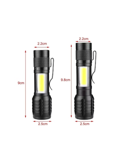 Wison Ws-5454 Cob Led Usb Şarjlı Mini El Feneri