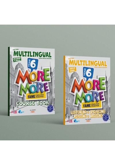 Kurmay 6.sınıf Hazırlık More&more Multılıngual 2 Li Set Course Book + Skılls Book
