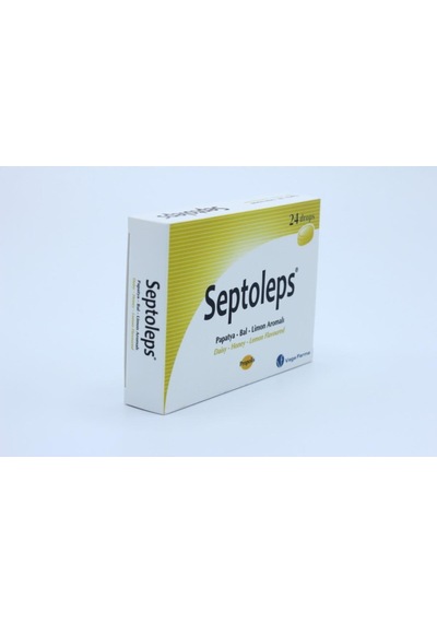 Septoleps Papatya-Bal-Limon Aromalı Pastil 24 Adet