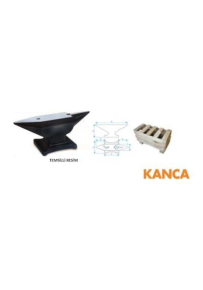 Kanca Çelik Döküm Demirci Örsü 35 KG