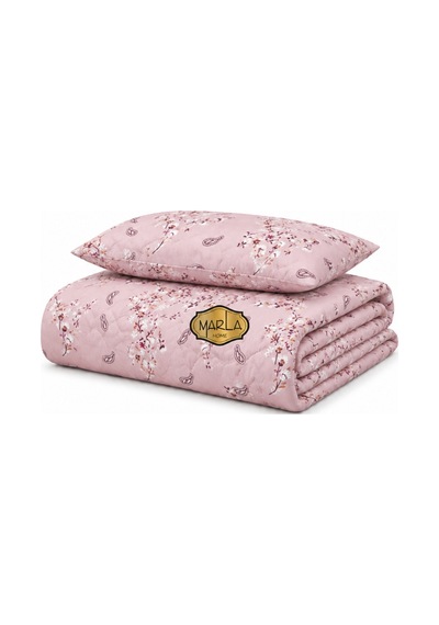 Tek Kişilik Pike Takımı 160x230 Cm Çok Amaçlı Yatak Örtüsü & Battaniye Pembe