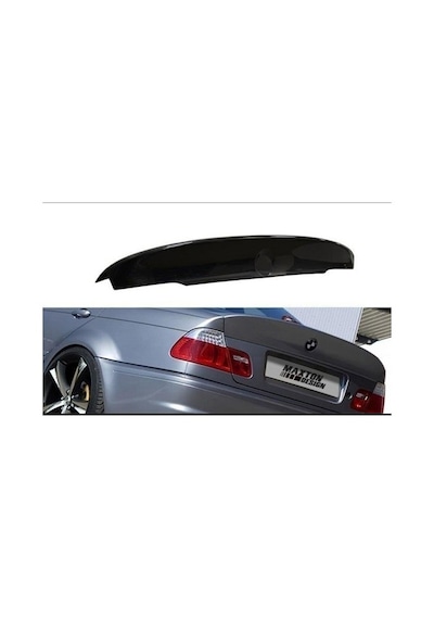 Bmw E46 Cls Spoiler Spoyler Piano Black Plastik