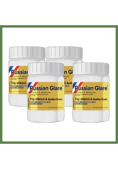 Bezos Süper Russ Glare Nano 4 Tane X 50 Ml Tüylere Krem Russ Merhemi Hb006