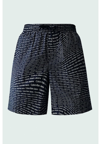 Calvin Klein Baskılı Erkek Şort Siyah