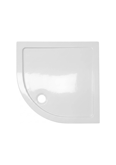 Pano - 90x90 Cm Oval Monoflat Duş Teknesi Beyaz - Optk000104-