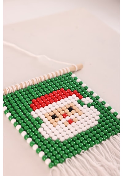 Fiskos.tr Yılbaşı Noel Baba Pixel Tablo Boncuk Kendin Yap Kiti