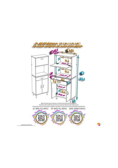 Eliusta Avelin Kapaklı Mini/midi Fırın Dolabı 55 Cm Beyaz Çok Fonksiyonlu 55x163,4x32,5 Cm Mutfak Dolabı Beyaz Eliusta Avelin Kapaklı Mini/midi Fırın Dolabı 55 Cm Beyaz Çok Fonksiyonlu 55x163,4x32,5 Cm Mutfak Dolabı Beyaz
