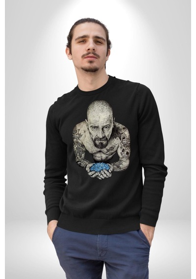 Breaking Bad Kadın Erkek Siyah Sweatshirt Siyah