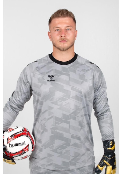 Hummel Line Kaleci Tek Üst Forma Gri