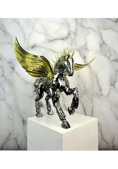 Dekoratif Unicorn Heykelcik "ımperial Stallion" 510x580x500