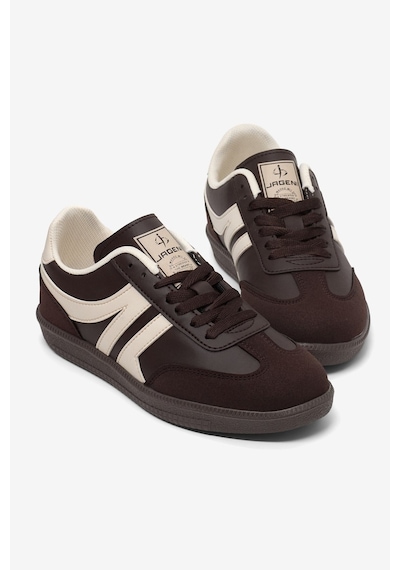 Tonny Black Rahat Kalıp Nefes Alabilen Sneaker Kadın Kahve Bej Sneaker Tbhtc020 Kahverengi - Bej