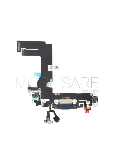 Apple Uyumlu iPhone 13 Mini Şarj Soketi Şarj Bordu Flex Alt Plastiği Yeşil