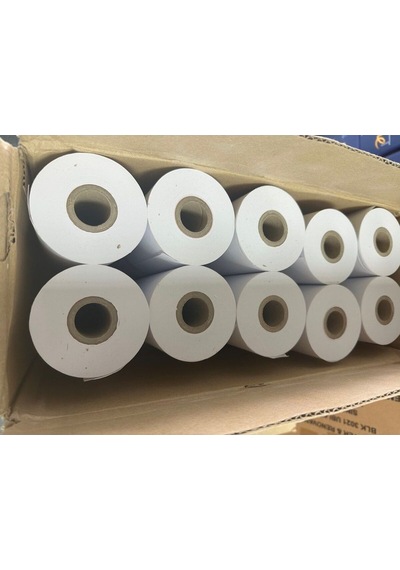 10 Adet 58 Mm X 60 Mt Akaryakıt Pompa Yazar Kasa Ve Pos Makinesi Termal Kağıt Rulosu