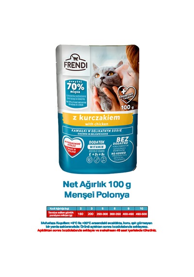 Frendi Soslu Tavuklu Mama 100gr .
