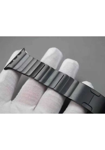 Apple Uyumlu  Watch Ultra 49 MM Kordon Krd-35 Metal Kordon