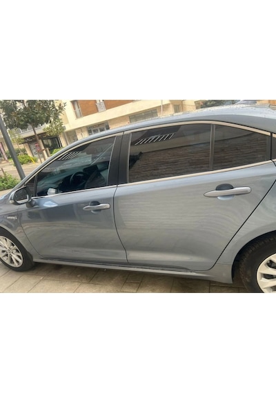 Toyota Corolla Uyumlu Krom Cam Çıtası 8 Prç. 2019 Ve Üzeri
