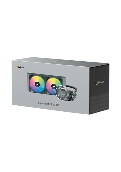 Ocypus Sigma L24 Siyah Argb 240 Mm Intel 1700p/1851p -amd Uyumlu Sıvı Soğutucu