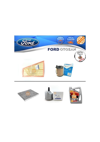 Ford Mondeo 1.6 Tdci Dizel Filtre Bakım Seti 2011-2014