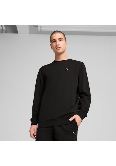 Puma Ess Elevated Crew Siyah Erkek Sweatshirt 684727-01 Siyah