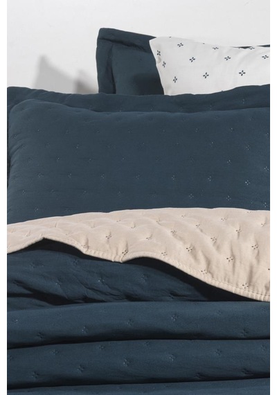 Washed Soft Çift Taraflı 6 Parça Çeyiz Seti Yeşil Yeşil