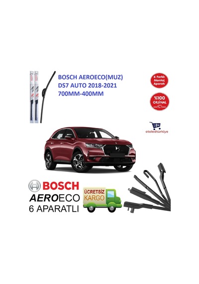 Ds Automobiles Ds7 Silecek 2019-2020 Bosch Aeroeco
