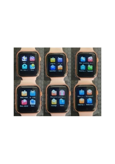 T500 Akıllı Saat Ios/android Uyumlu Samrt Watch Pembe